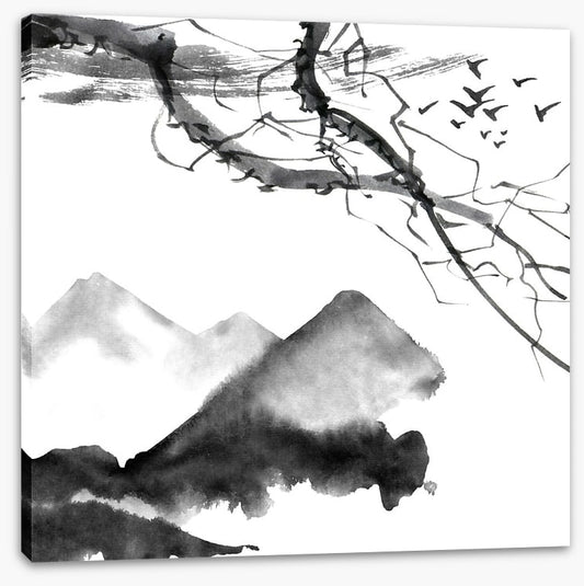 Branching mountains