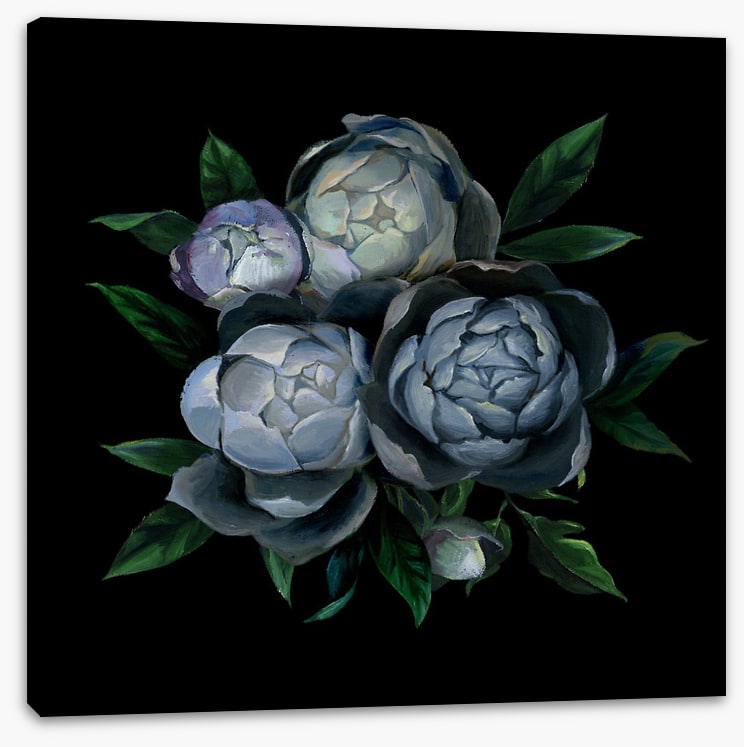 Bouquet of blue peonies