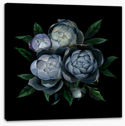 Bouquet of blue peonies