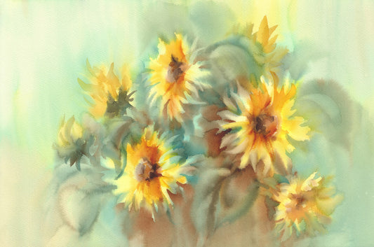 Summer sunflowers