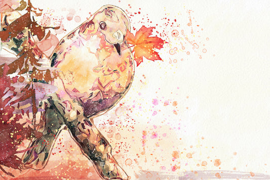 Maple leaf perch