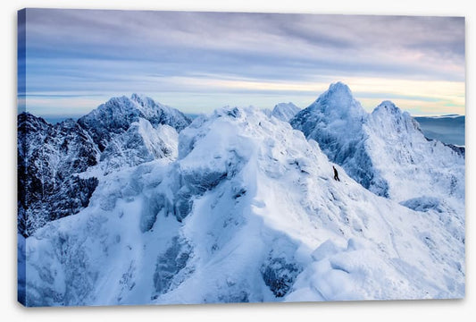 Lonely climber