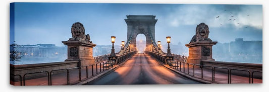 Chain Bridge panorama