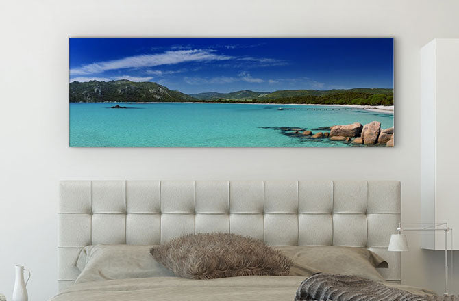 Sweeping bay panorama