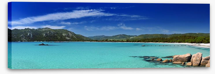 Sweeping bay panorama