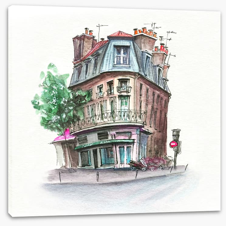 A French facade
