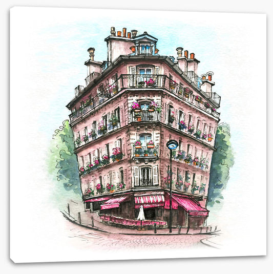 Corner cafe