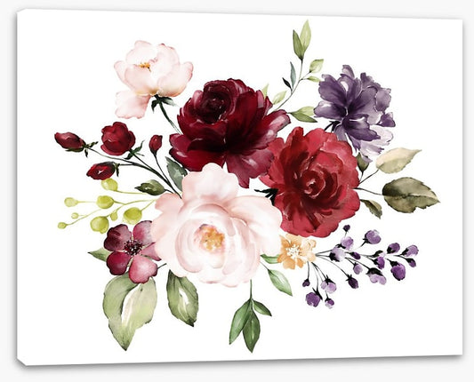 Burgundy bouquet
