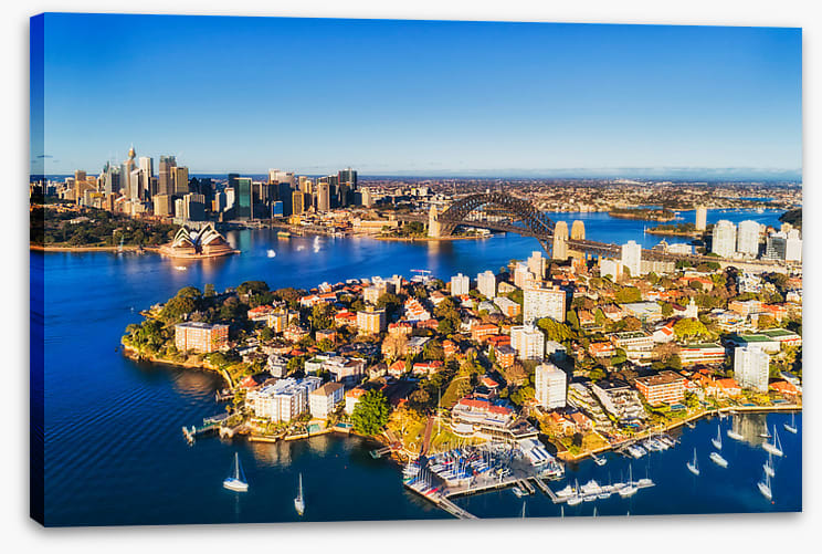 Sydney harbour sunshine