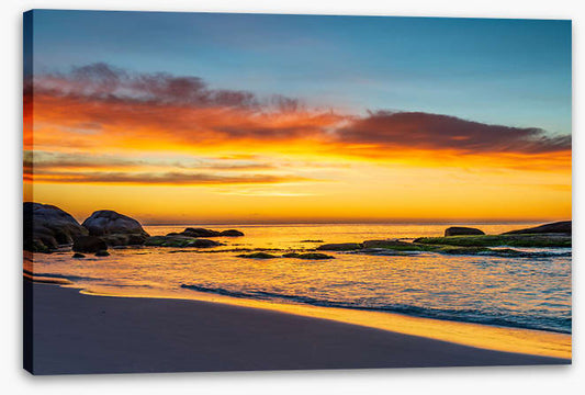 Sunset shadows