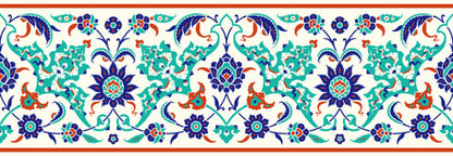 Turkish garden panoramic