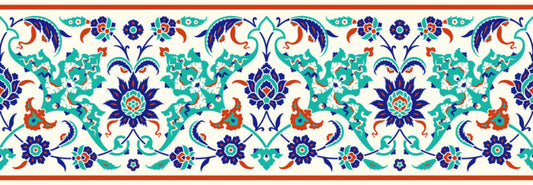 Turkish garden panoramic