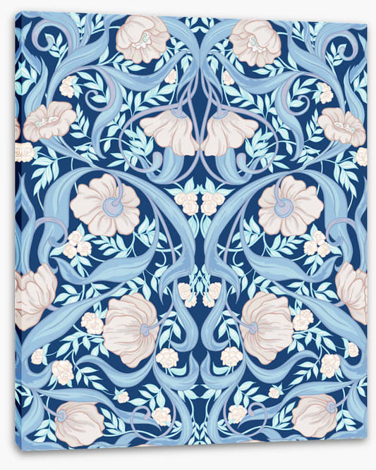 Nouveau in blue