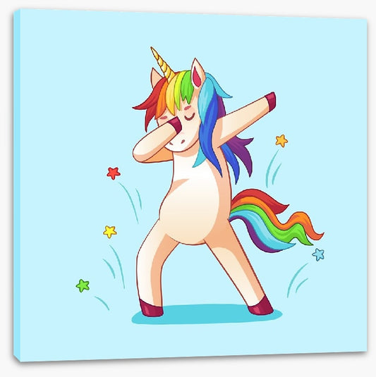 Dab dancing unicorn