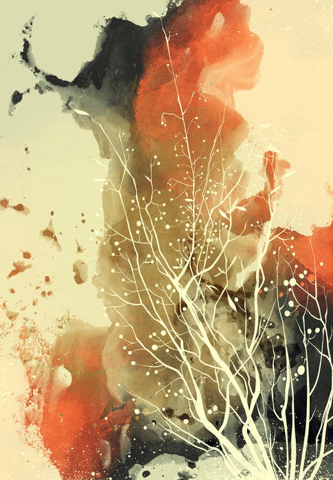 Fall on fire