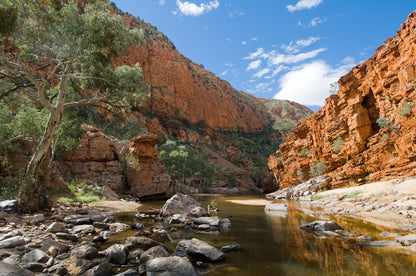 Alone at Ormiston Gorge
