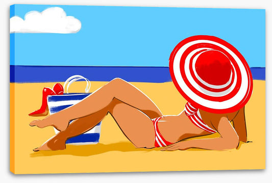 Stripes on the sand