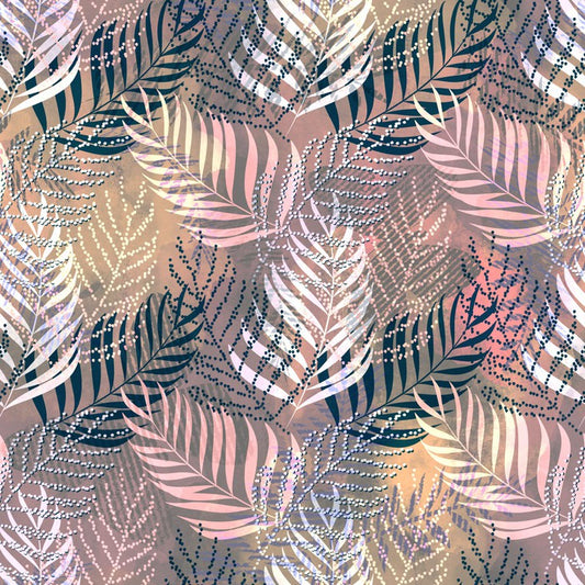 Pink palm fall
