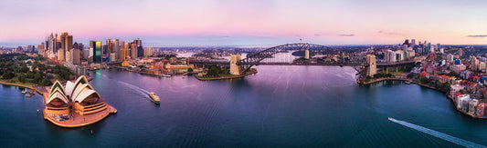 Sydney dawn panorama