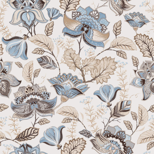 Soft paisley petals