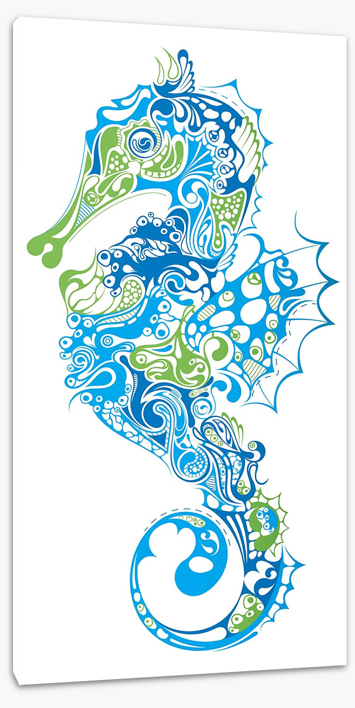 Intricate seahorse