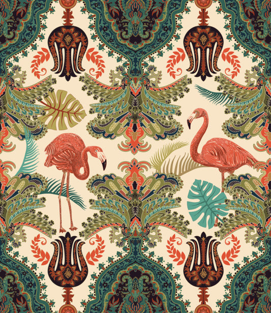 The flamingo garden