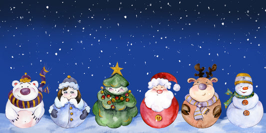 Festive friends
