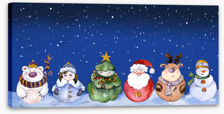 Festive friends