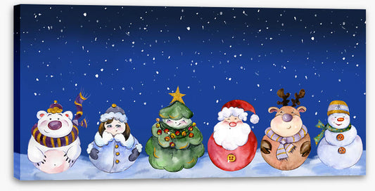 Festive friends