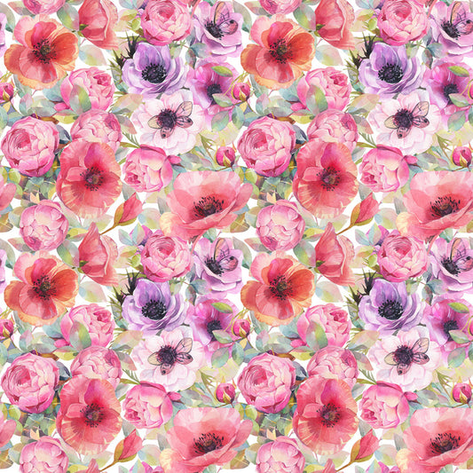 Rosy poppies