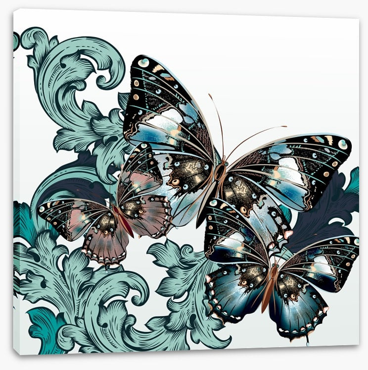 Butterfly brocade