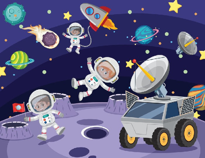 Moon landing mayhem