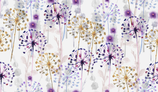 Wild dandelions
