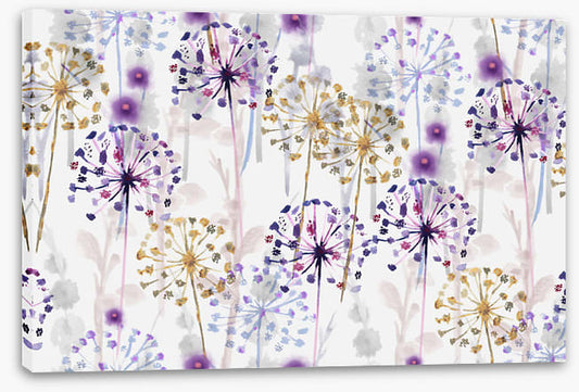 Wild dandelions