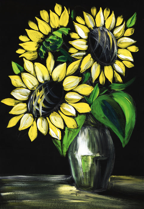 Sunflower shadows