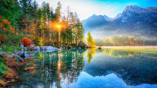 Hintersee sunburst
