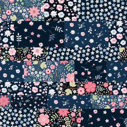 Ditsy nights patchwork