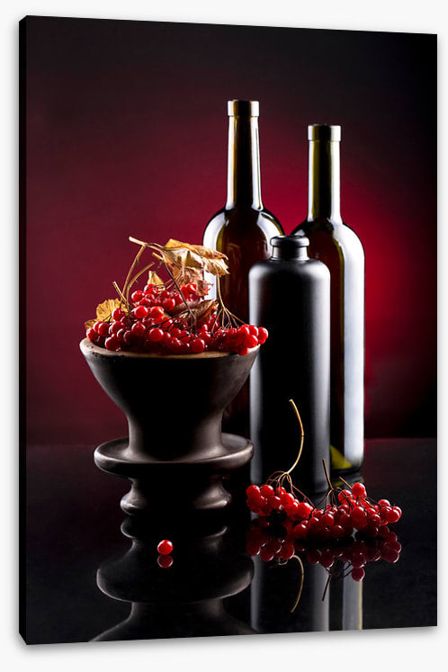 Berries and bottles