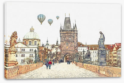 On the Charles Bridge