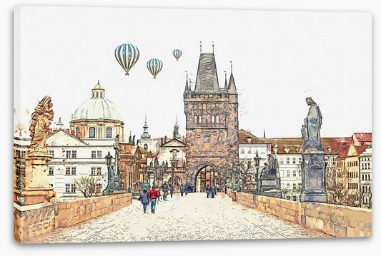 On the Charles Bridge