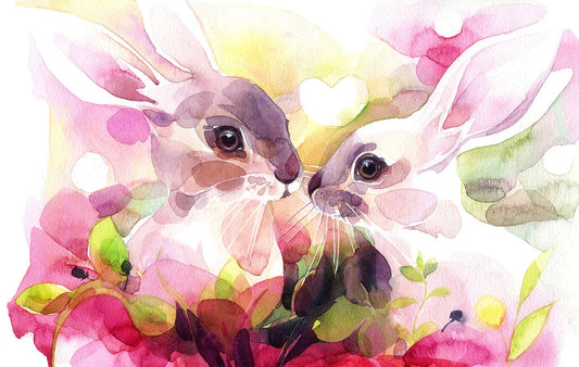 Bunnies in the blossom