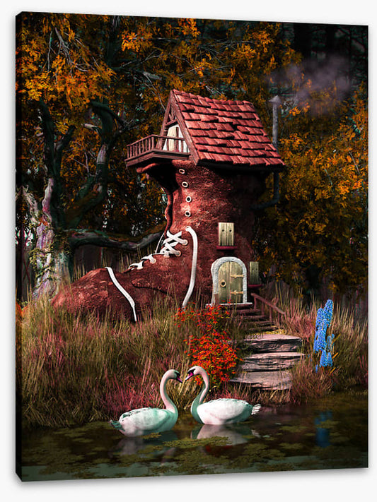 Shoehouse swans