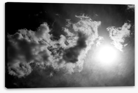 Sunny sky shadows