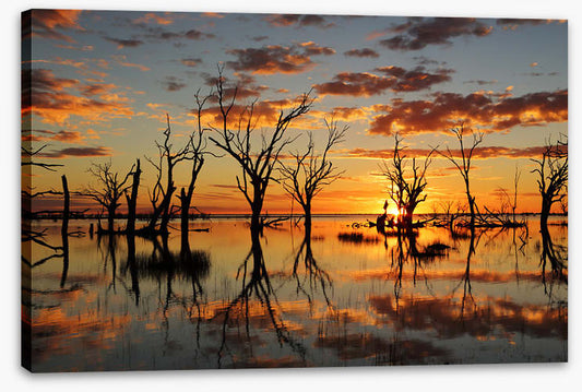 Lake Menindee mirror