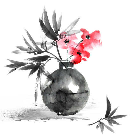 Red ink blossom