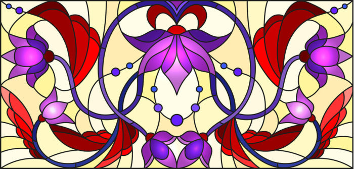 Royal flora window