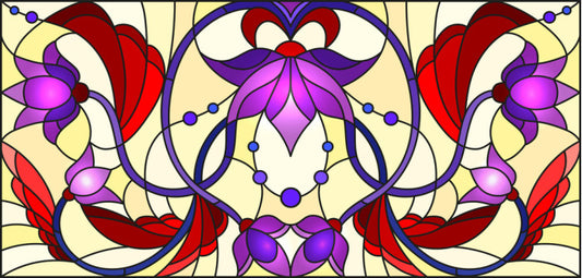 Royal flora window