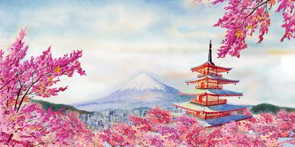 Fuji blossom pagoda