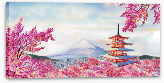 Fuji blossom pagoda