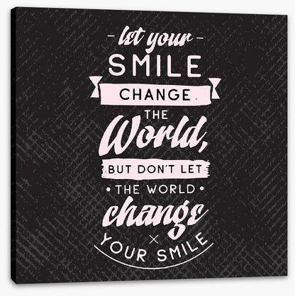 Let your smile